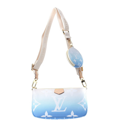 Louis Vuitton Monogram Giant By The Pool Multi Pochette Accessories Blue 1 of 7