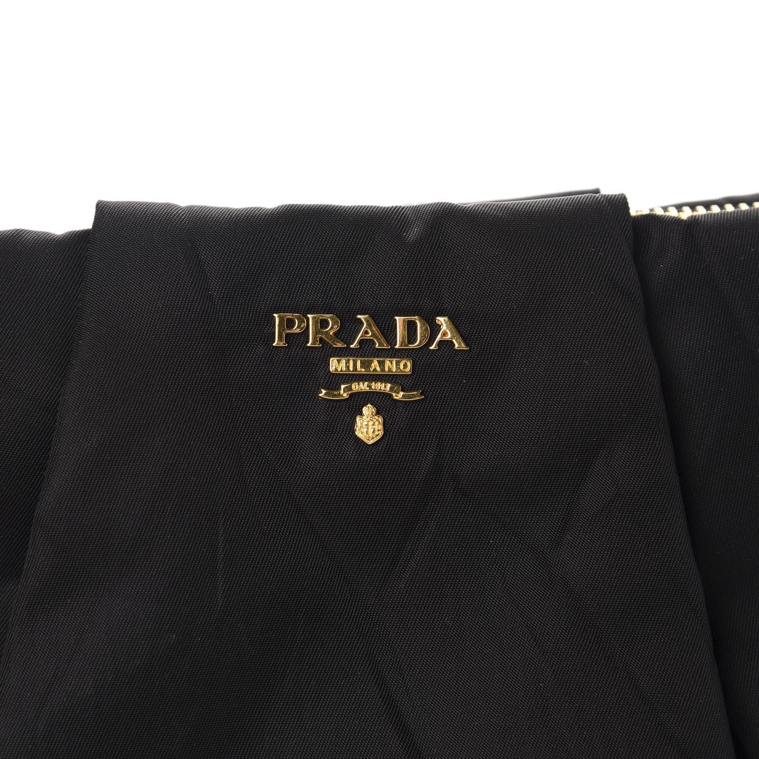 Prada Tessuto Nylon Wristlet Black 9 of 9