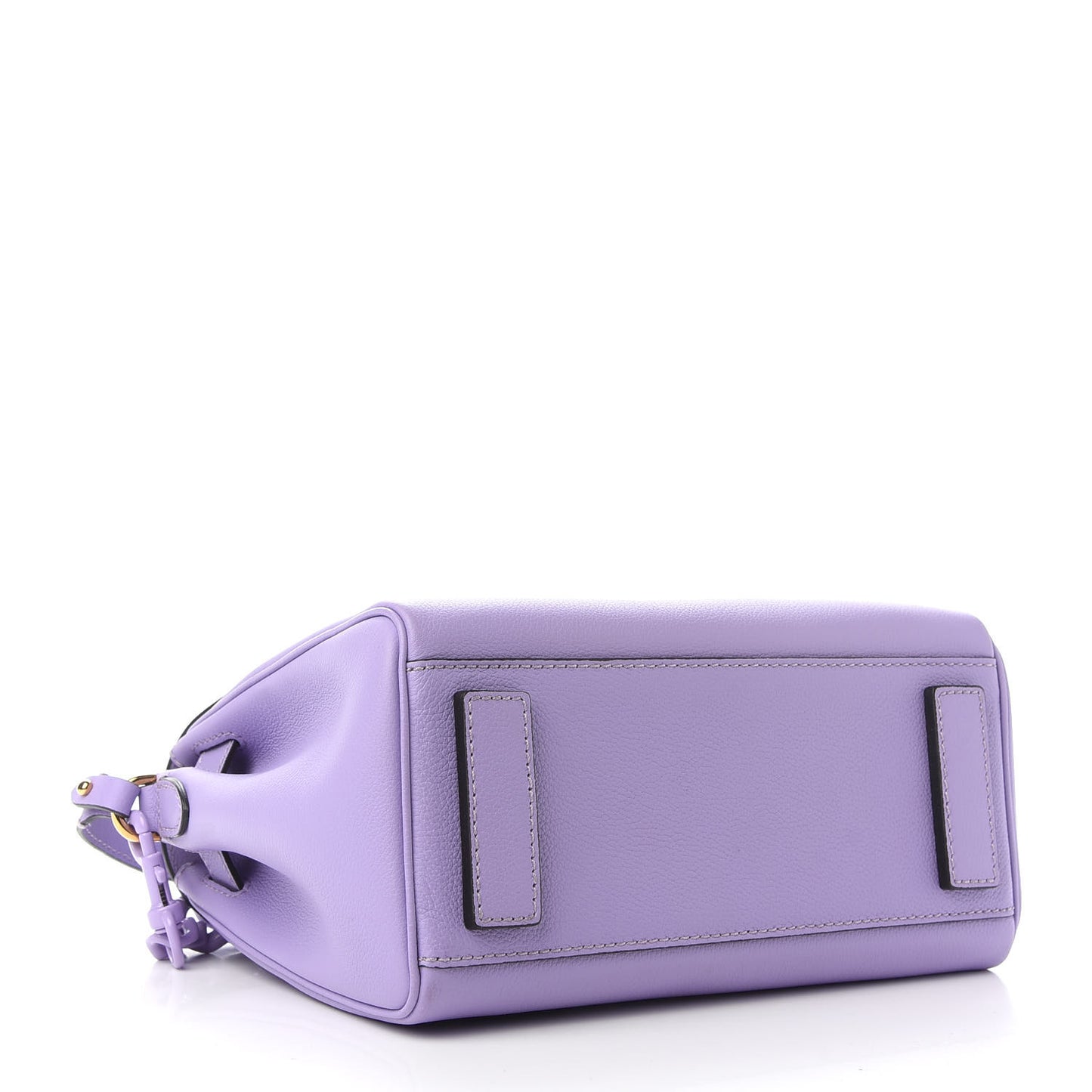 Calfskin Medusa Small Top Handle Handbag Lilac