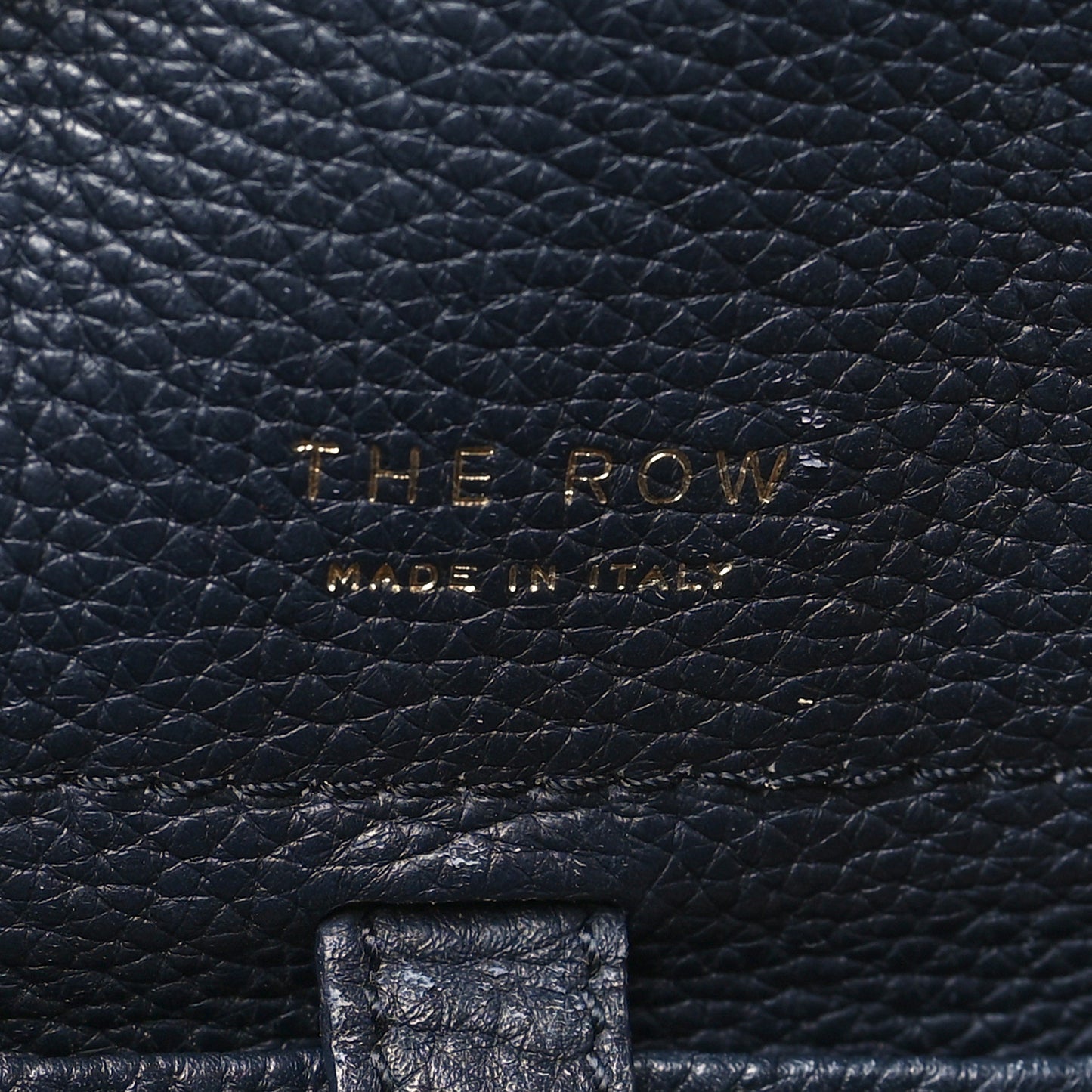 Grained Calfskin Soft Margaux 10 Navy
