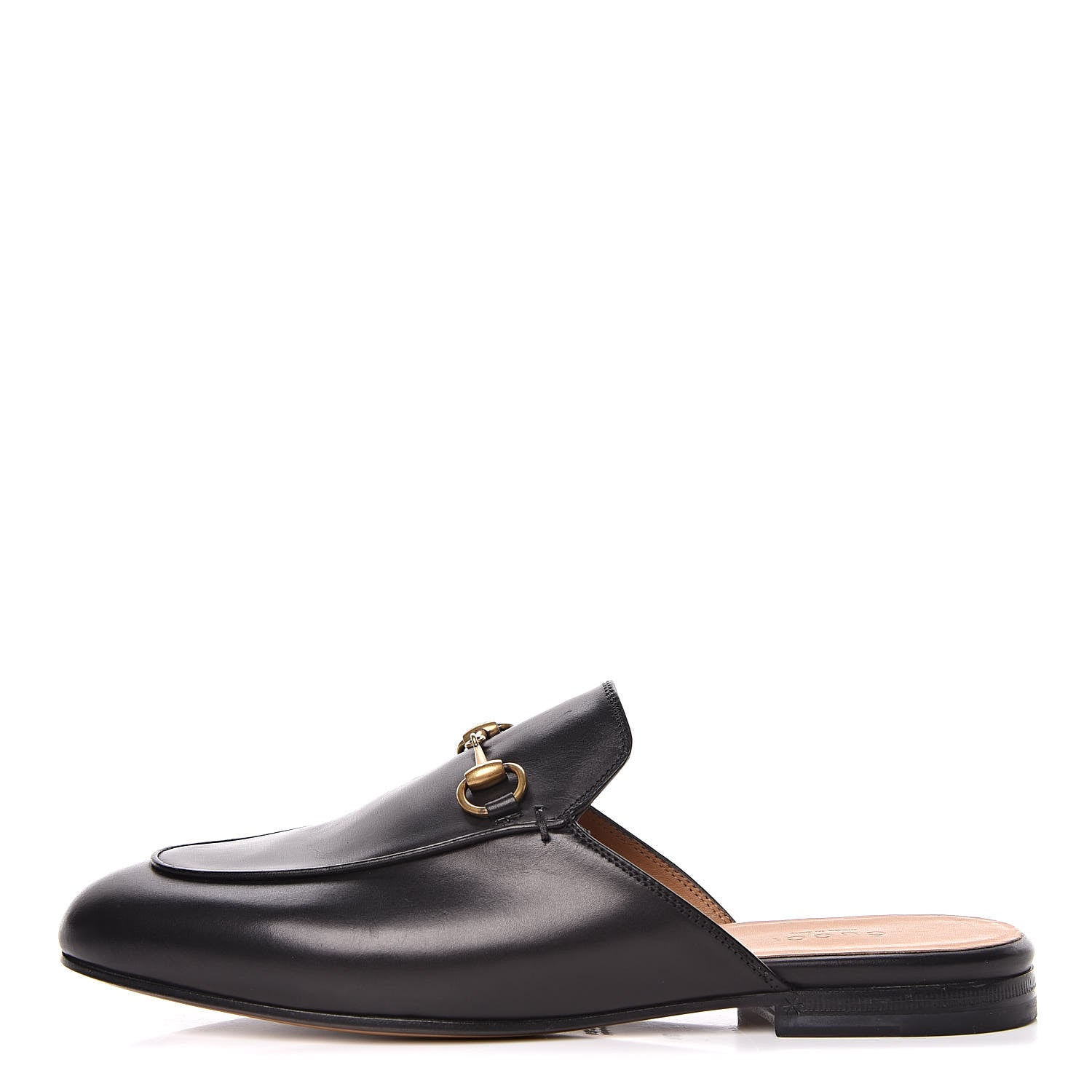 Gucci Calfskin Womens Princetown Slippers 38 Black 2 of 9