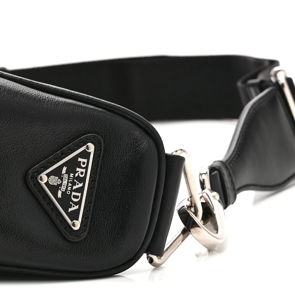 Grace Lux Triangle Shoulder Bag Black