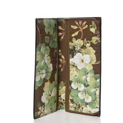 Gucci Calfskin Blooms Long Wallet Black 4 of 8