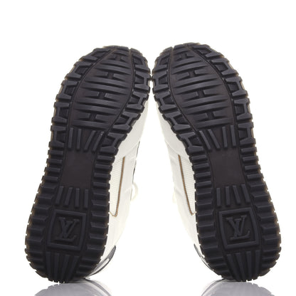 Louis Vuitton Calfskin Monogram Run Away Sneakers 39.5 White 6 of 10