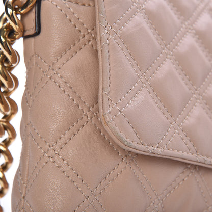 Marc Jacobs Lambskin Quilted The XL Single Flap Beige 15 of 17