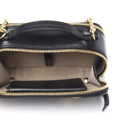 Chloe Calfskin Mini C Vanity Bag Black 6 of 10