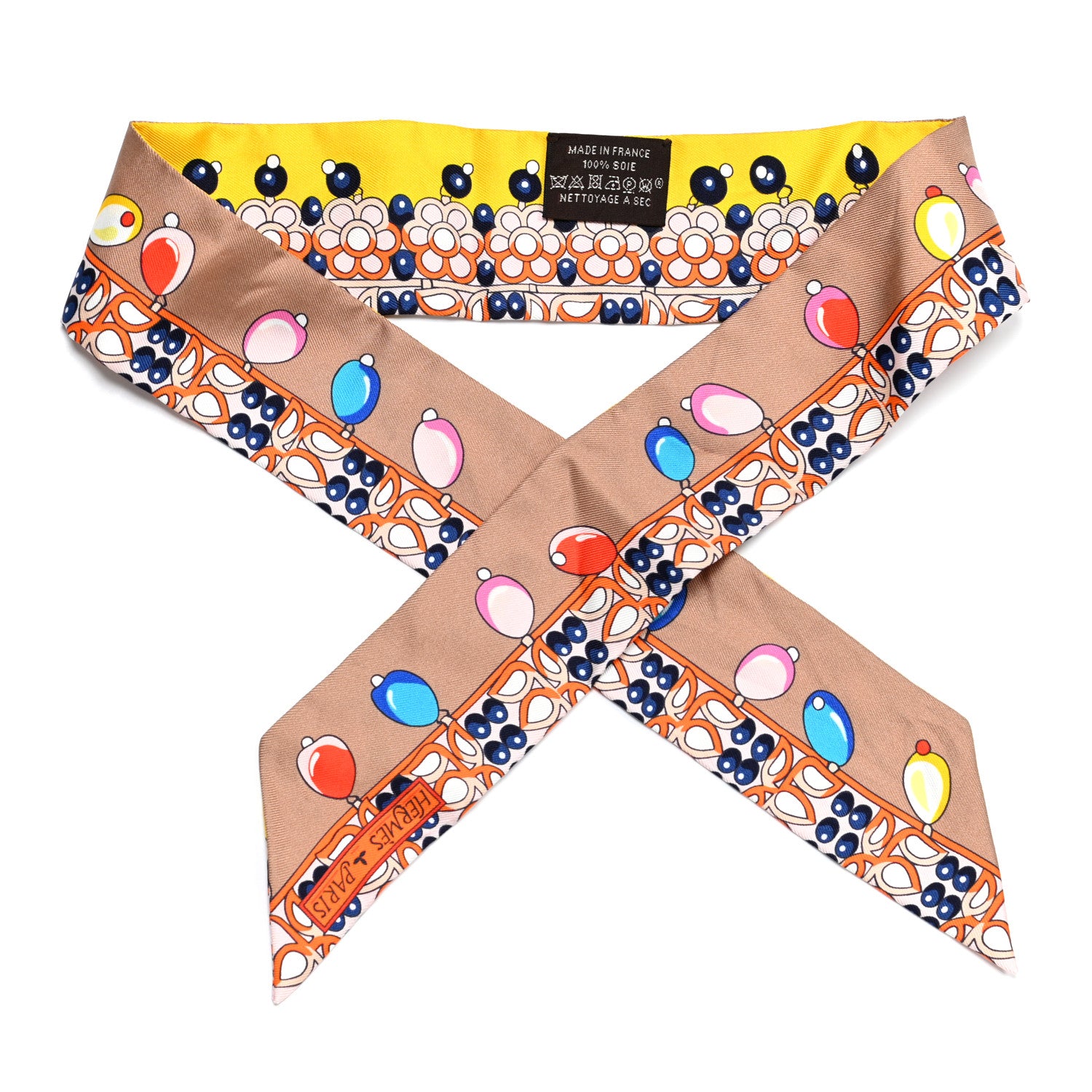 Hermes Silk Parures Des Maharajas Twilly 1 of 4