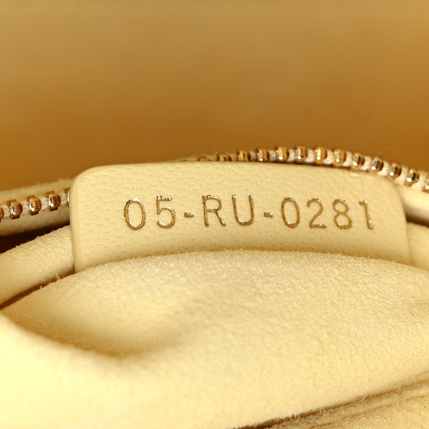 Christian Dior Lambskin Cannage Small My ABCDior Lady Dior Soft Yellow 7 of 16