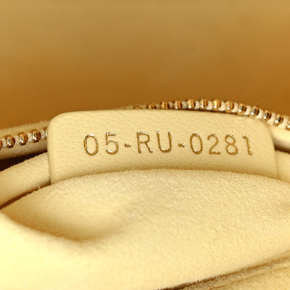 Christian Dior Lambskin Cannage Small My ABCDior Lady Dior Soft Yellow 7 of 16