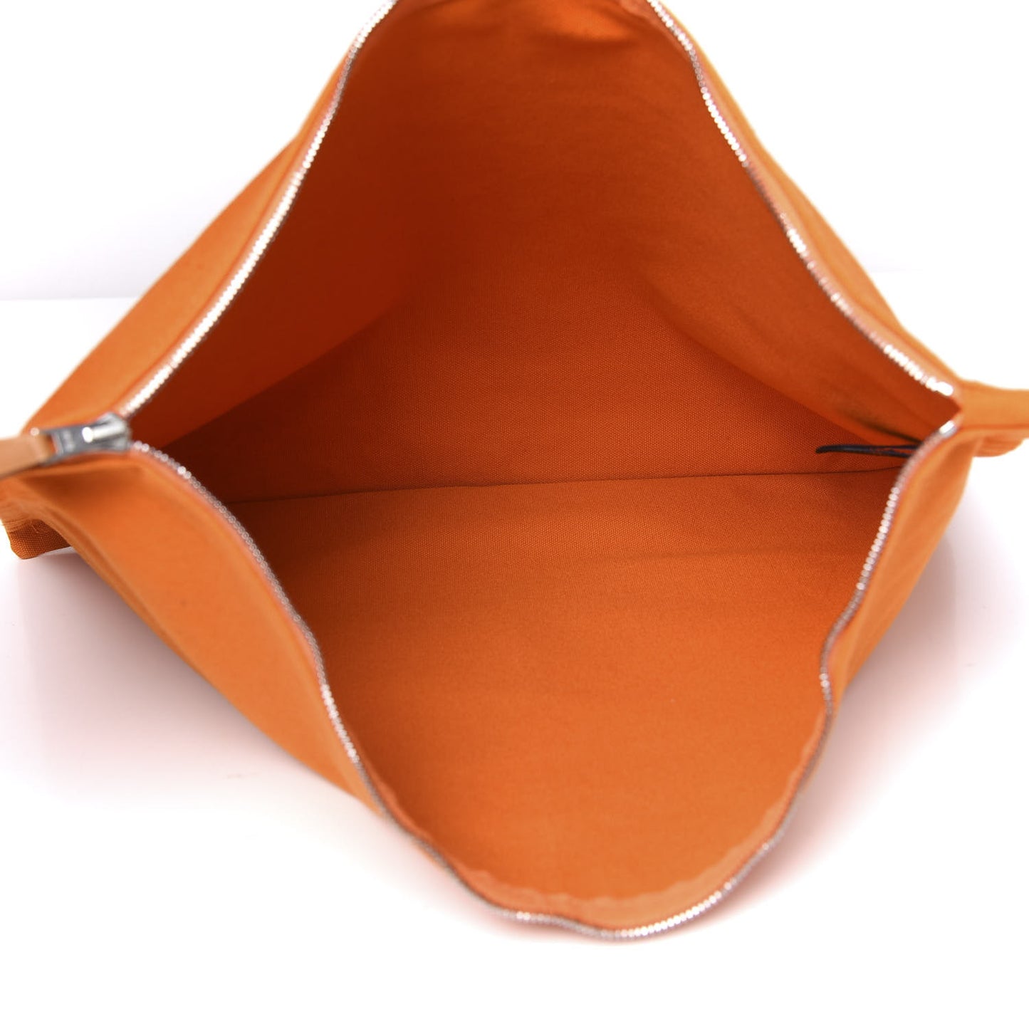 Cotton Canvas Bora Bora Pouch Set Orange