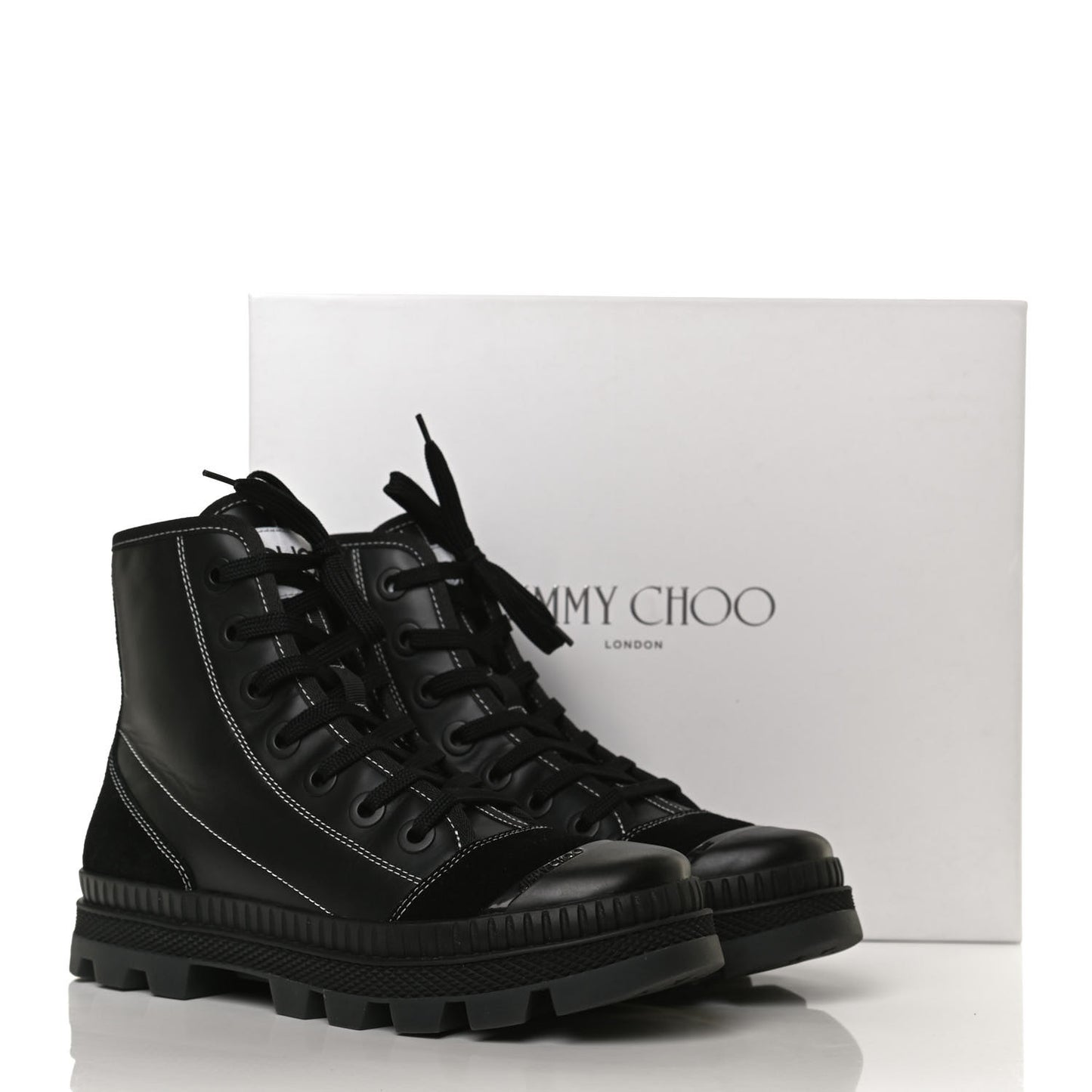 Nappa Crosta Suede Nord Combat Boots 40 Black