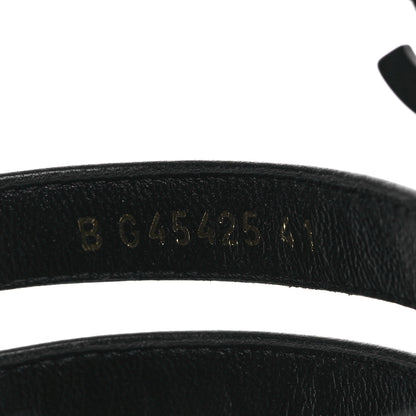Chanel Lambskin Espadrille Sandals 41 Black 10 of 14