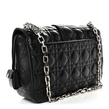 Christian Dior Lambskin Cannage Medium Miss Dior Flap Black 3 of 10