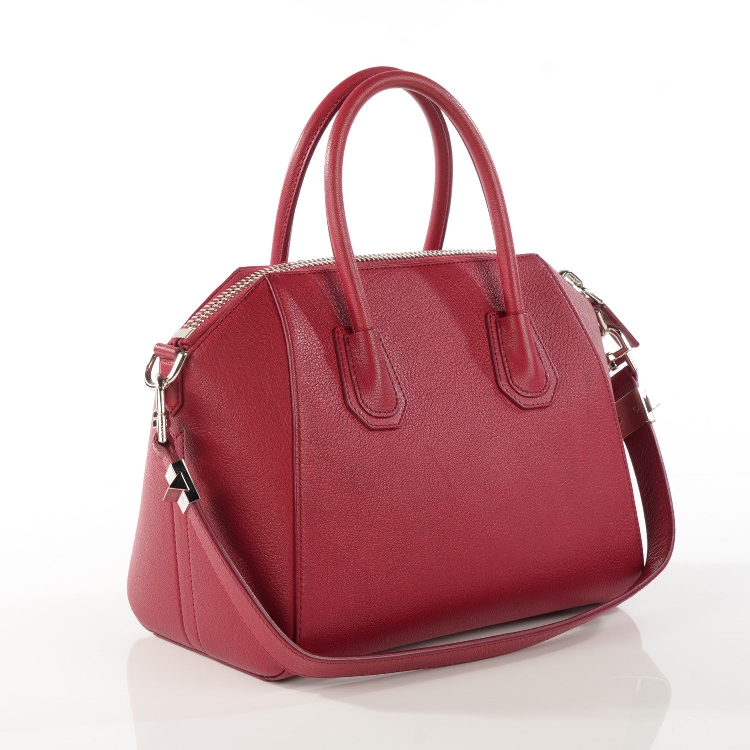 Givenchy Sugar Goatskin Small Antigona Raspberry 3 of 12