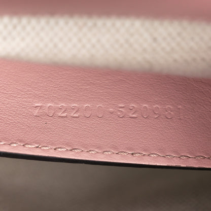 Gucci Calfskin GG Matelasse Small Slim Chain Shoulder Bag Perfect Pink Natural 8 of 11