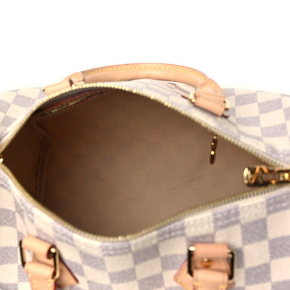 Louis Vuitton Damier Azur Speedy Bandouliere 25 5 of 10