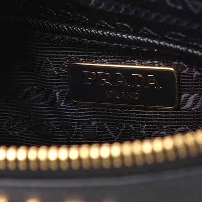 Prada Saffiano Pochette Nero Black 6 of 8