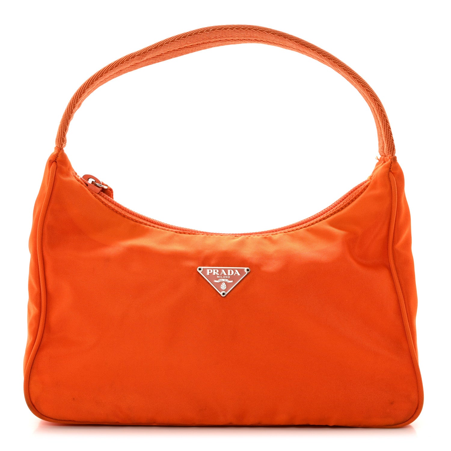 Prada Tessuto Nylon Sport Mini Shoulder Bag Arancio 1 of 16