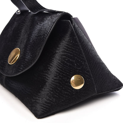 Celine Pony Hair Orb Bag Black 8 of 13