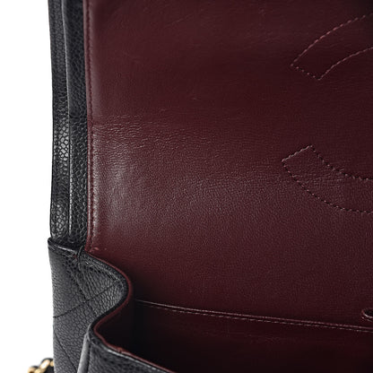 Chanel Caviar Quilted Jumbo Double Flap Black 9 of 18