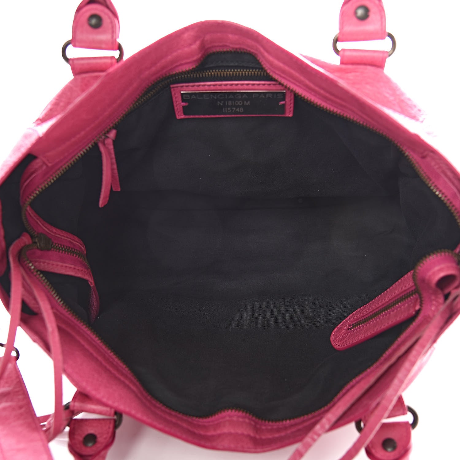 Balenciaga Agneau Classic Hardware City Cyclamen Fucsia 5 of 12