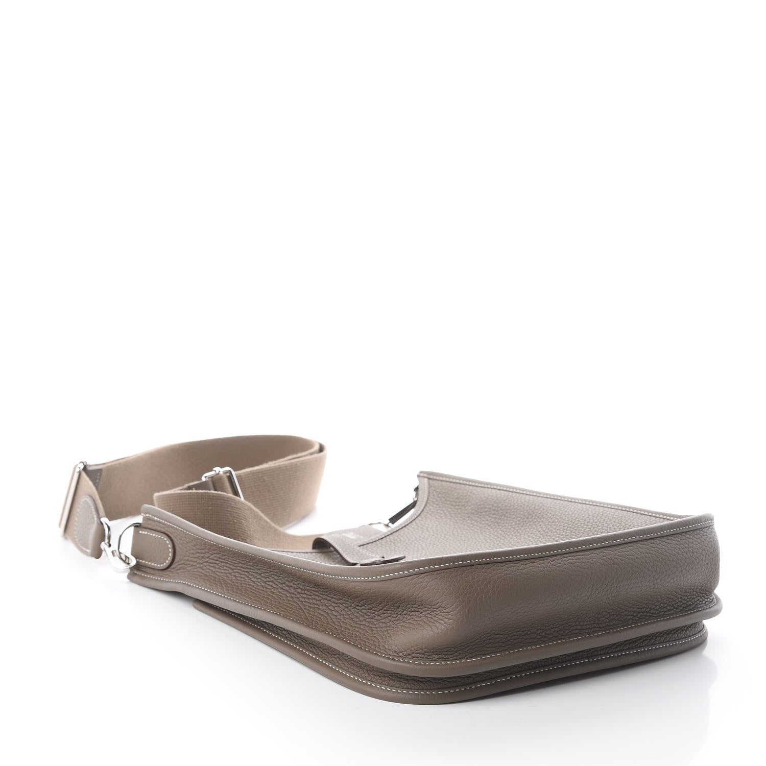 Hermes Taurillon Clemence Evelyne III PM Etoupe 3 of 8