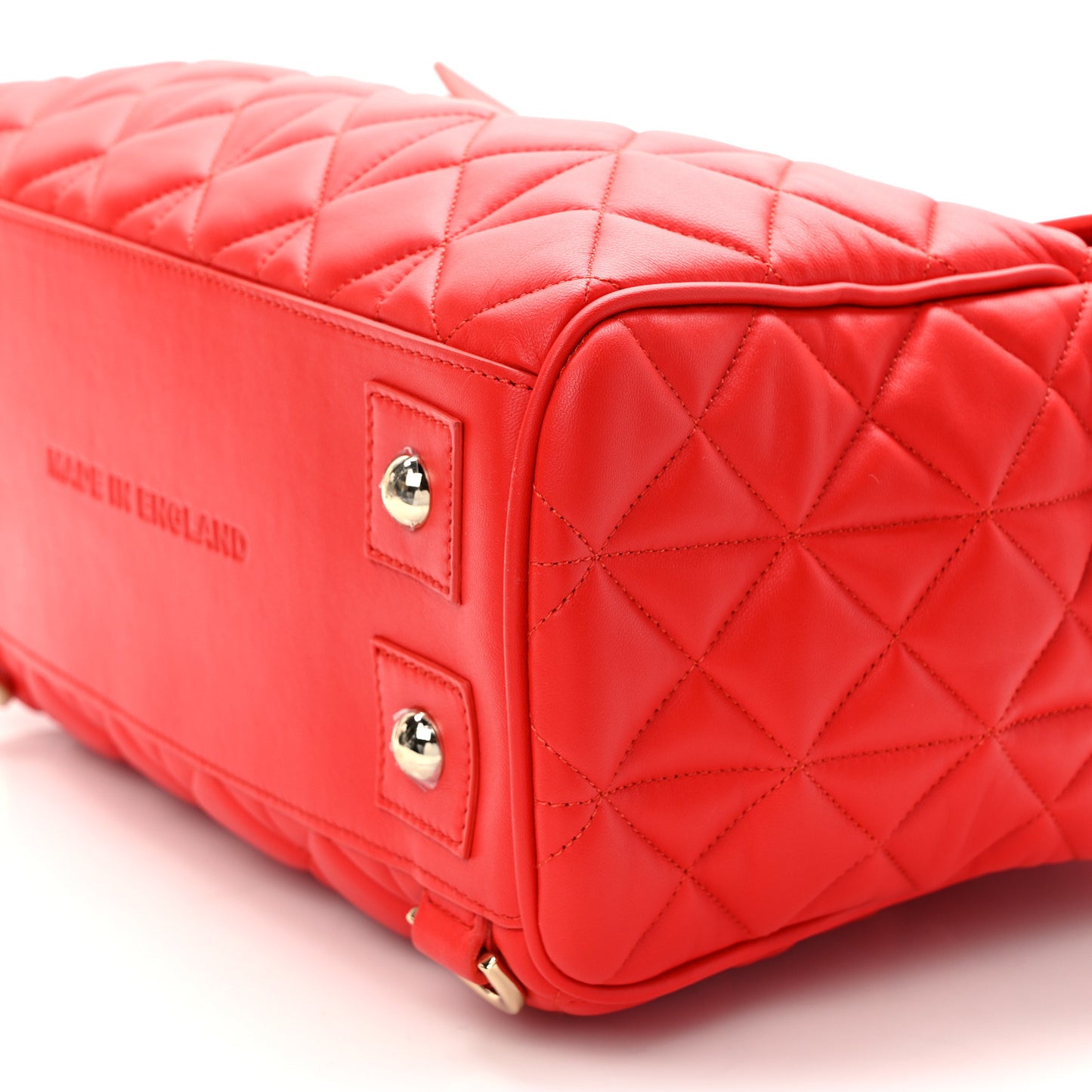 Nappa Quilted Medium Cara Delevingne Convertible Bag Red