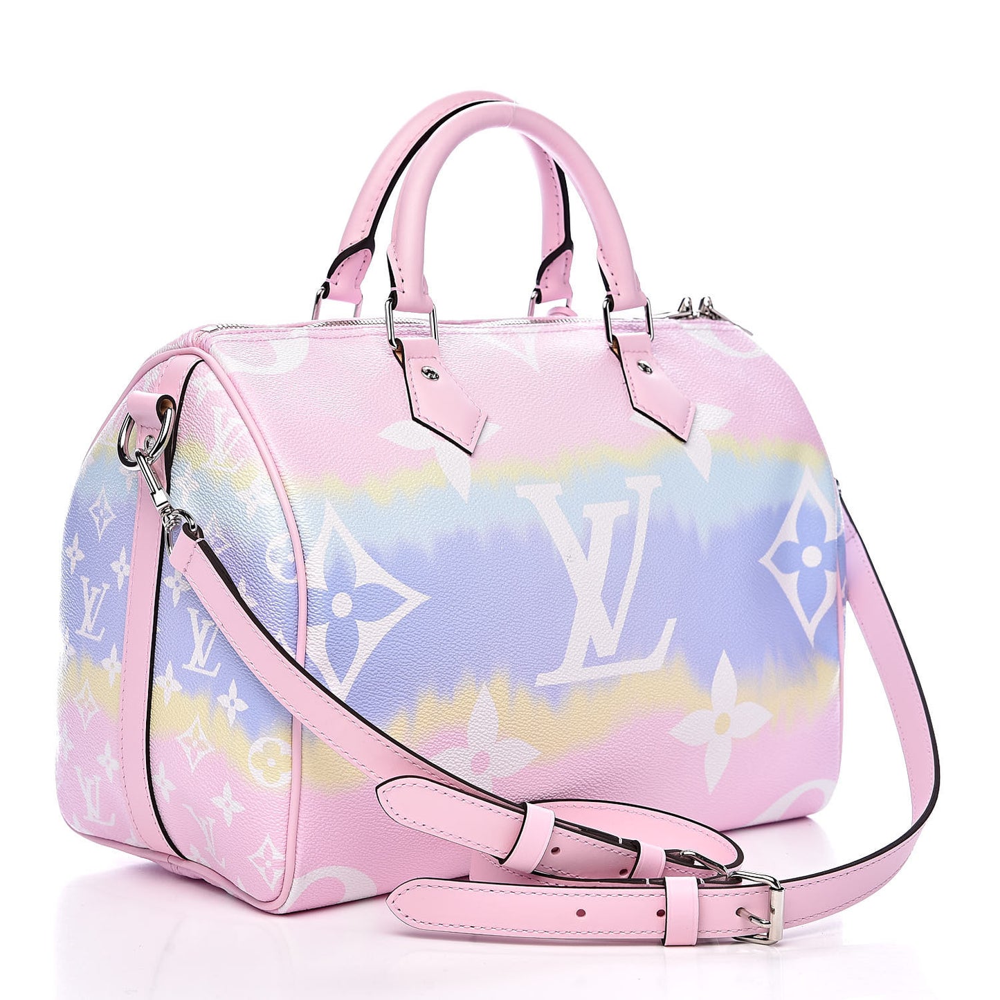 Monogram Escale Speedy Bandouliere 30 Pastel