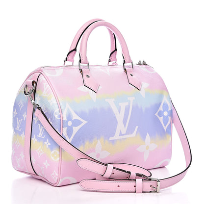 Louis Vuitton Monogram Escale Speedy Bandouliere 30 Pastel 3 of 10