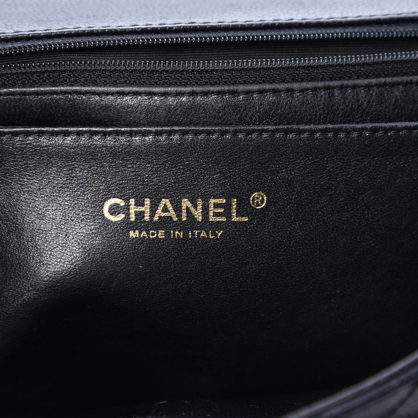 Caviar Quilted Jumbo Kelly Flap Black