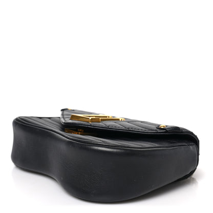 Louis Vuitton Calfskin New Wave Chain MM Black 8 of 8