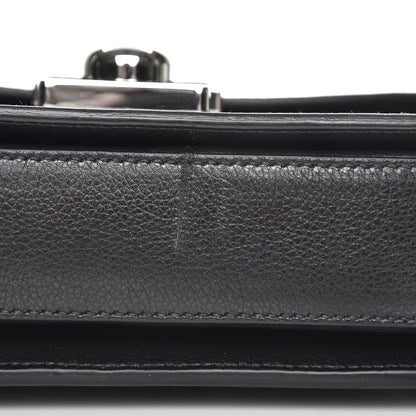 Prada Glace Calfskin Arcade Crossbody Bag Black 9 of 9