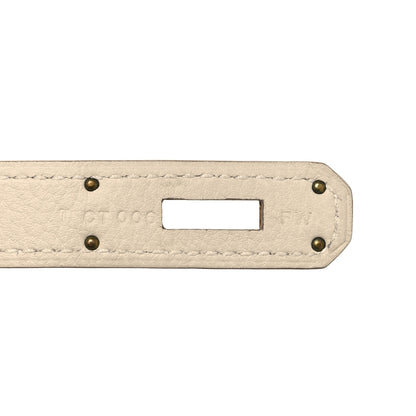 Hermes Togo Kelly Retourne 32 Craie 6 of 10