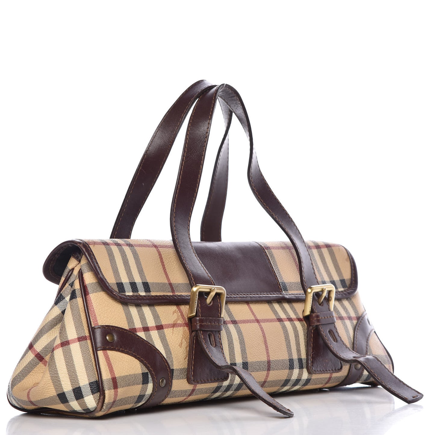 Haymarket Check Buckle Satchel