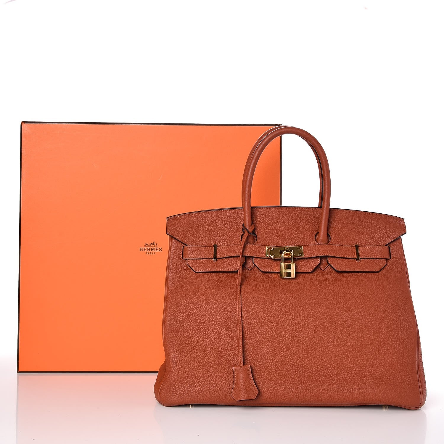 Hermes Togo Birkin 35 Cuivre 26 of 26