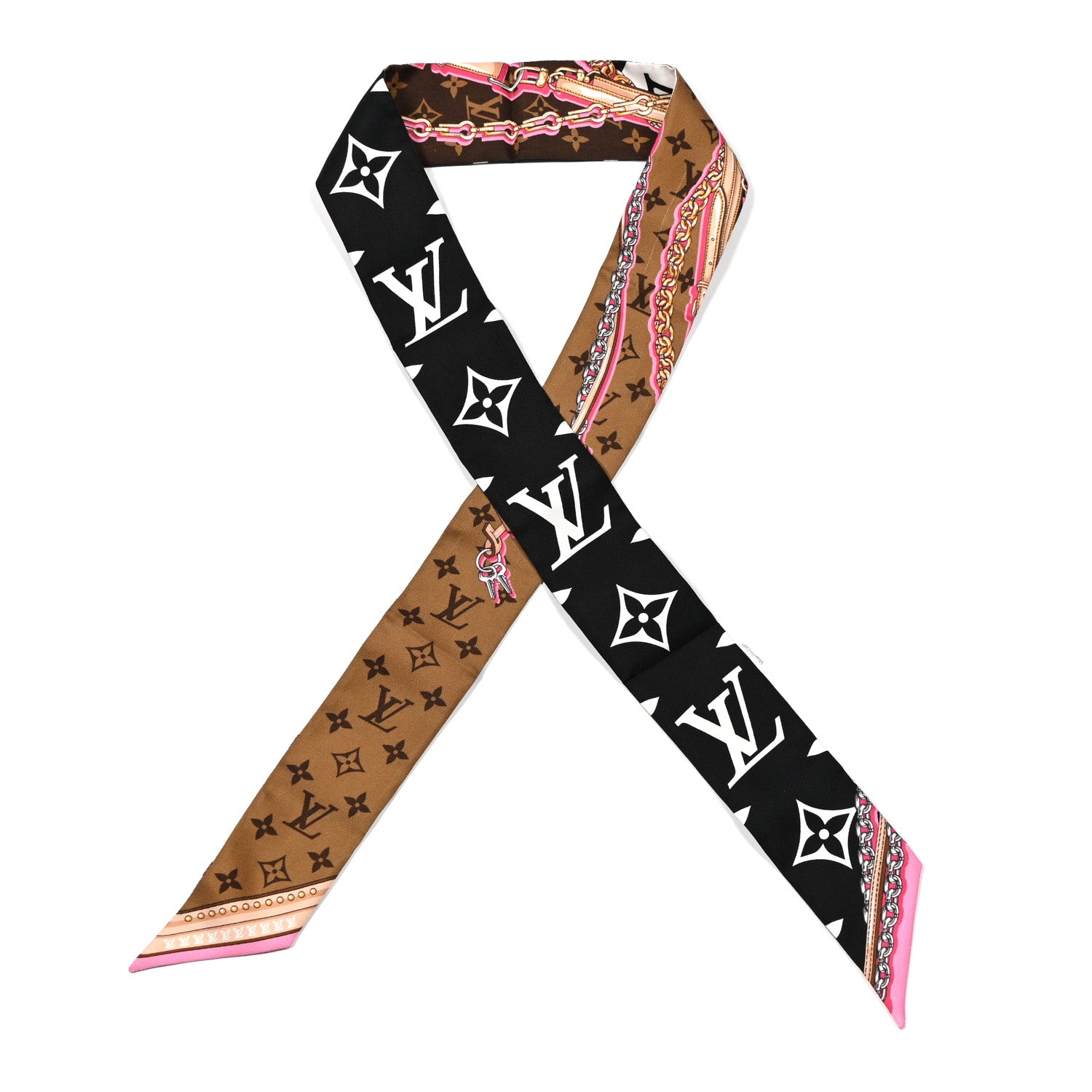 Louis Vuitton Silk Ultimate Monogram BB Bandeau Black 1 of 3