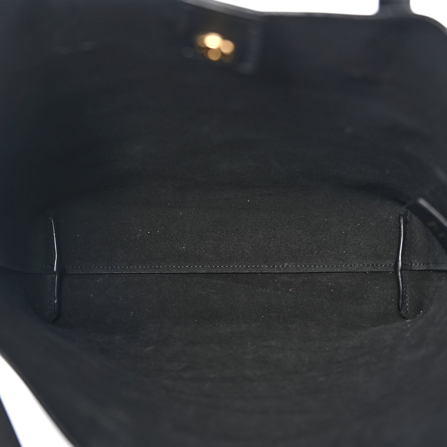 Calfskin Toy Shopping Tote Black