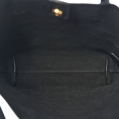 Saint Laurent Calfskin Toy Shopping Tote Black 5 of 11