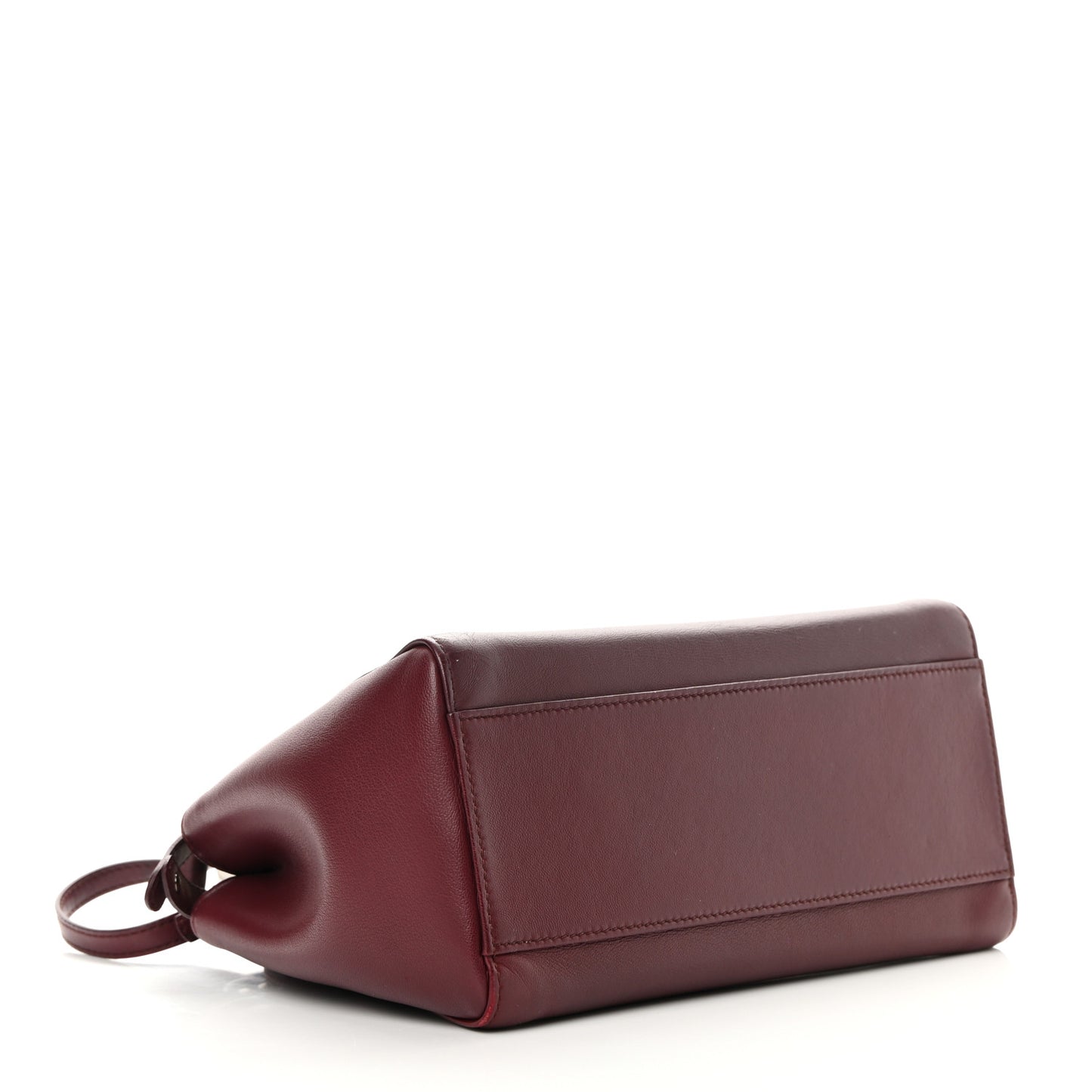 Nappa Mini Peekaboo Iconic Satchel Bordeaux