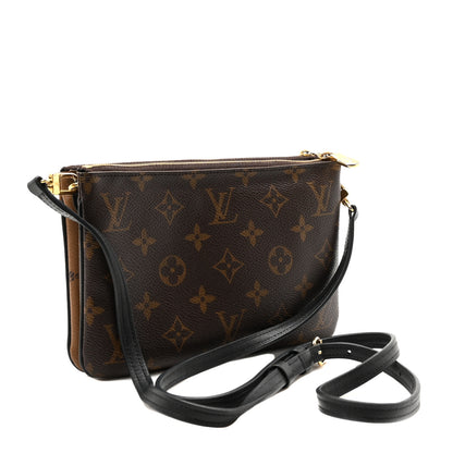 Louis Vuitton Reverse Monogram Giant Double Zip Pochette 3 of 10