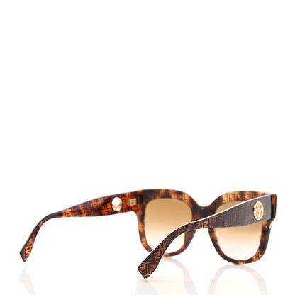 Fendi Acetate F is Fendi 51mm Cat Eye Sunglasses FF 0359/S Tortoise Camouflage 4 of 7