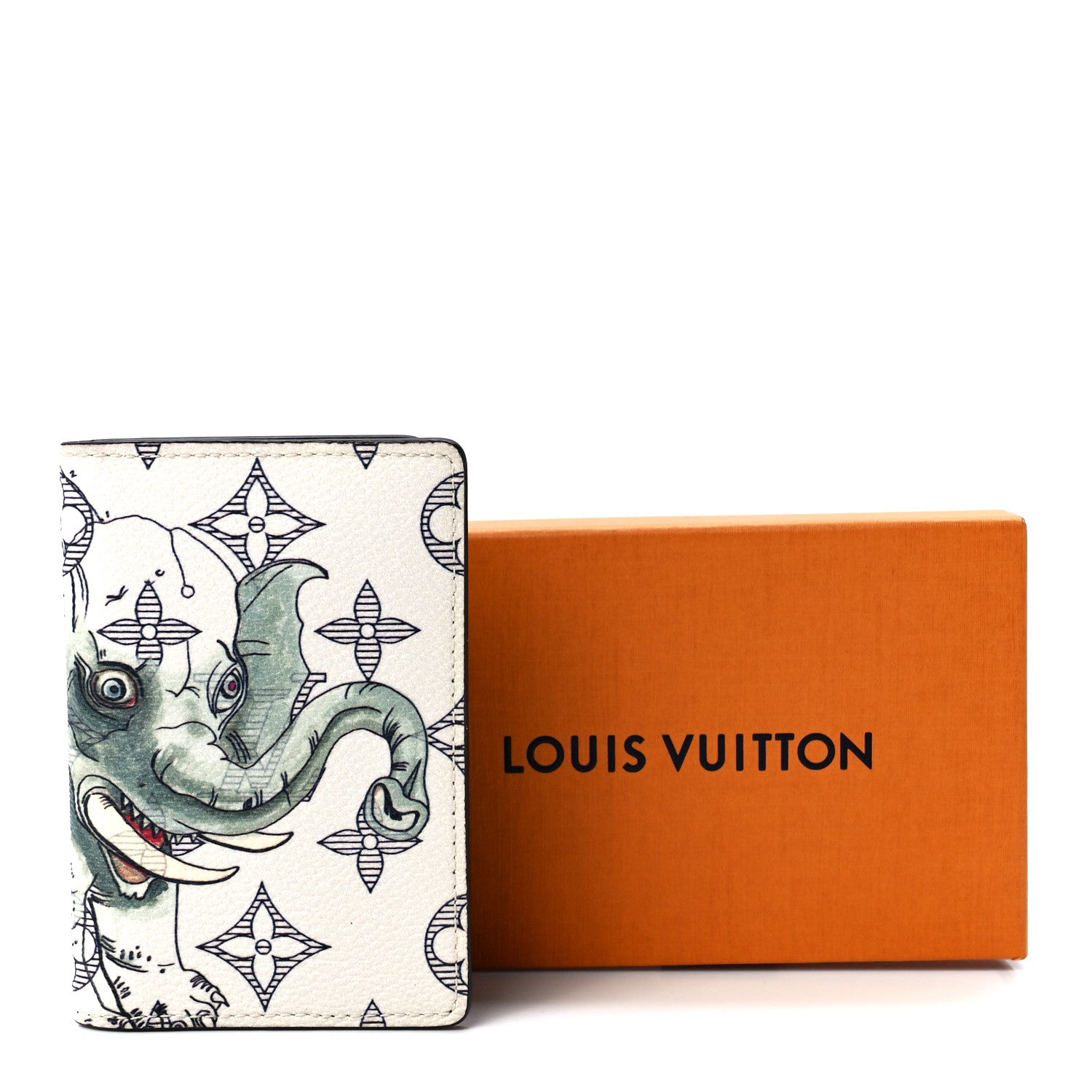 Louis Vuitton Savane Monogram Chapman Pocket Organizer White 12 of 12