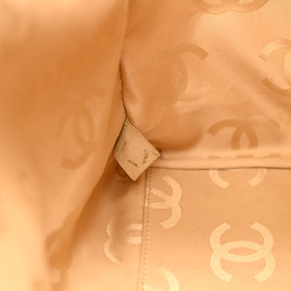 Chanel Calfskin Wild Stitch Medium Tote Beige 6 of 15