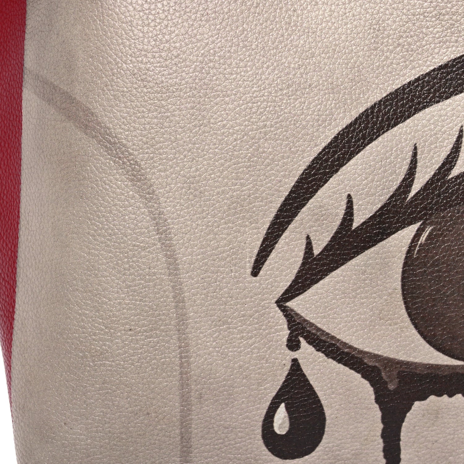 Gucci Calfskin Elton John Levon-Goodbye Tote Red 15 of 15