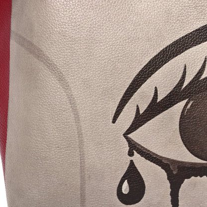 Gucci Calfskin Elton John Levon-Goodbye Tote Red 15 of 15