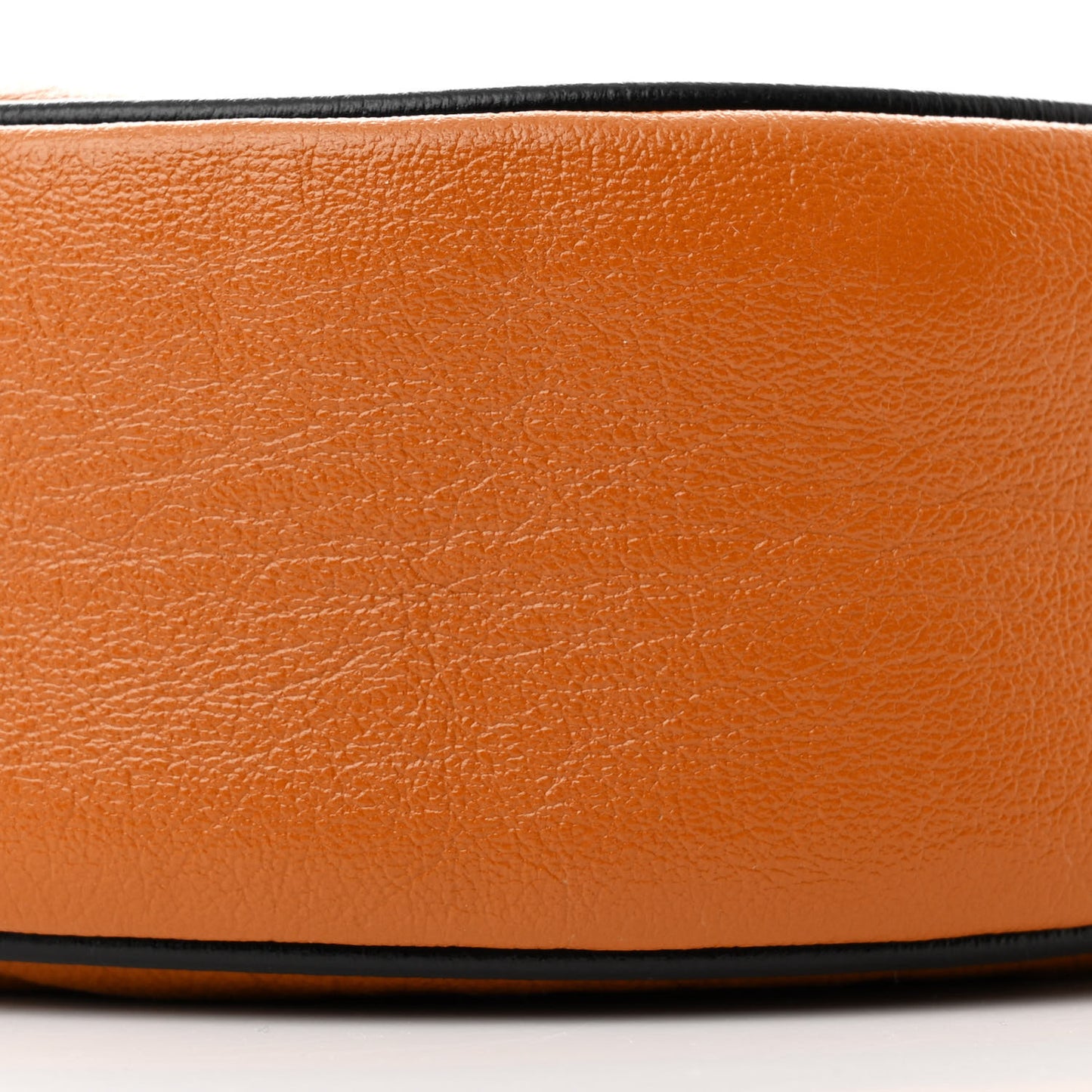 Azalea Calfskin Matelasse Diagonal Mini Torchon GG Marmont Round Shoulder Bag Cognac Black