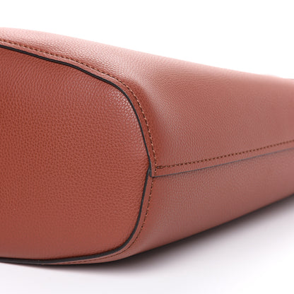 Chloe Smooth Grained Calfskin Medium Aby Tote Sepia Brown 7 of 8