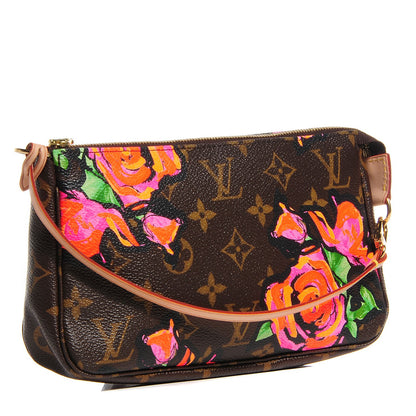 Louis Vuitton Monogram Roses Pochette Accessories 3 of 7