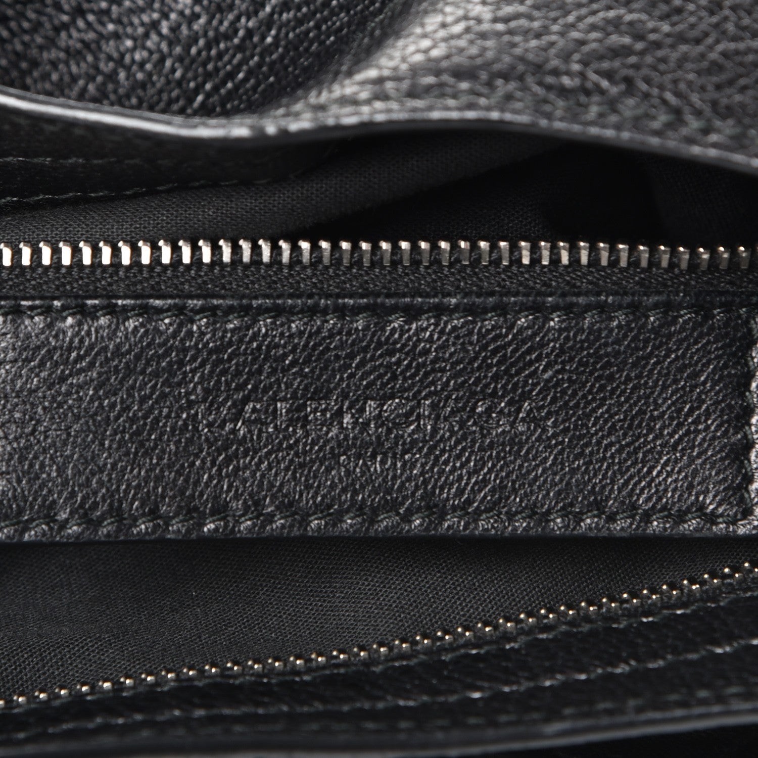 Balenciaga Chevre Silver Metallic Edge Hardware Town Black 7 of 11
