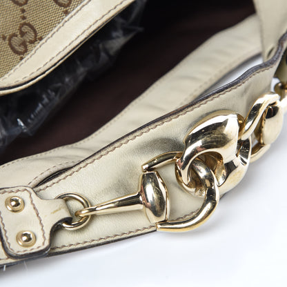 Gucci Monogram Large Wave Hobo Off White 10 of 16